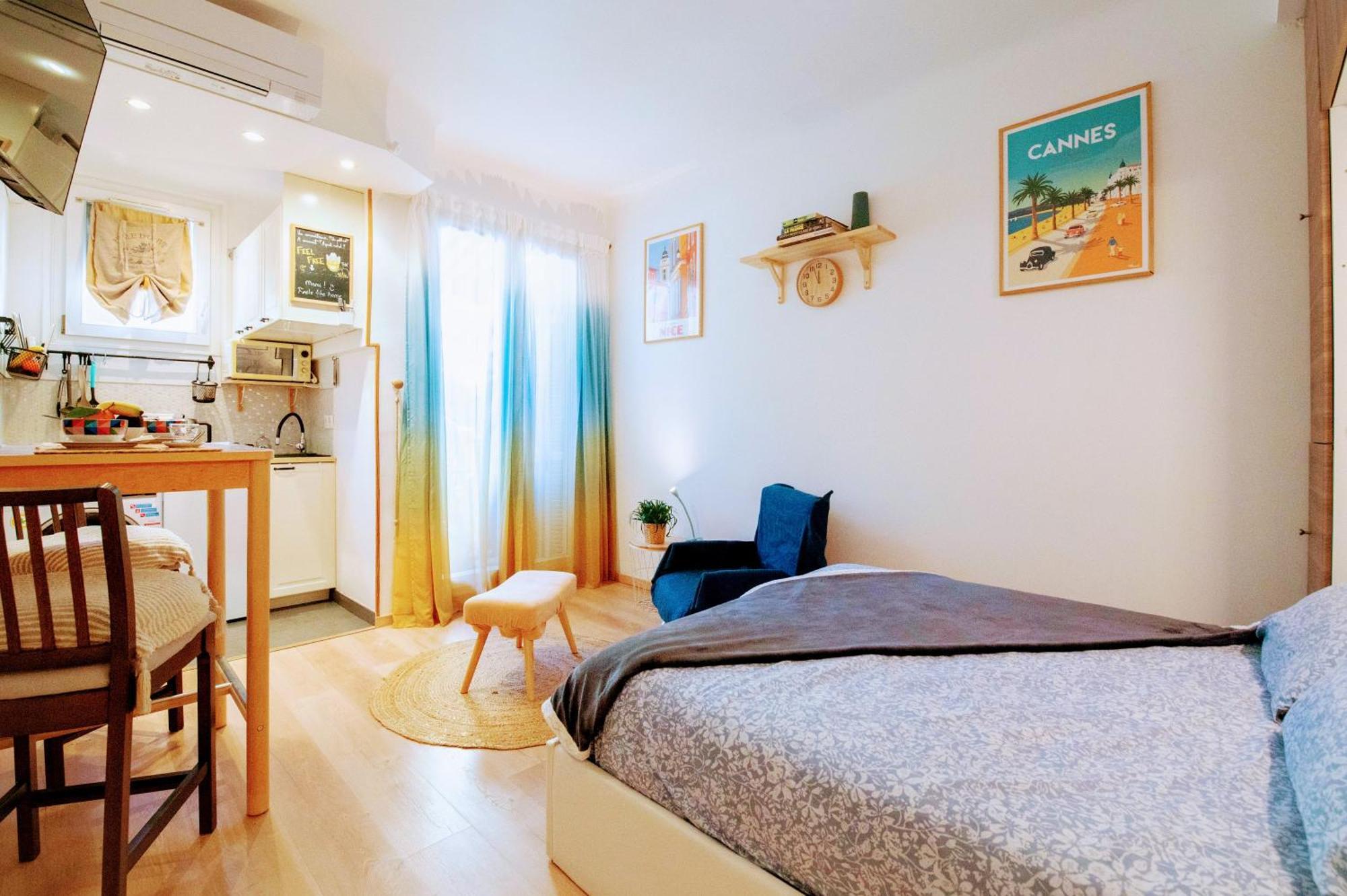 Appartement Haliviera - Golden Square, 1Min From Beach à Nice Extérieur photo